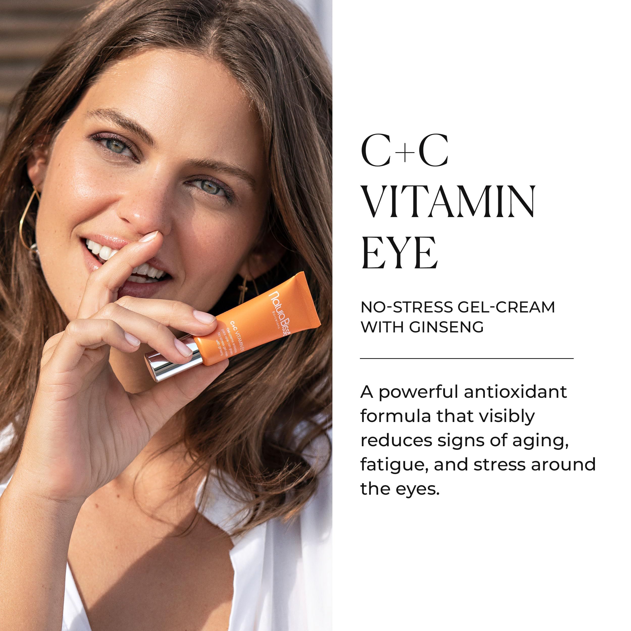 c+c vitamin eye no stress gel-cream with ginseng