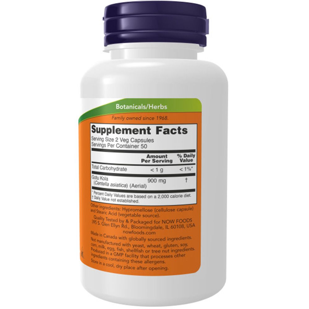 Now Foods, Gotu Kola, 450mg 1 kg