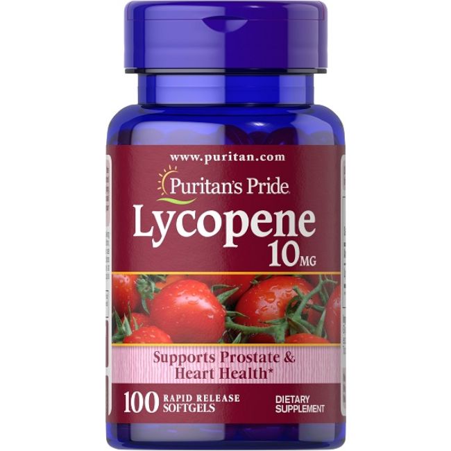 Puritan's Pride Lycopin 10 mg 100 Pc