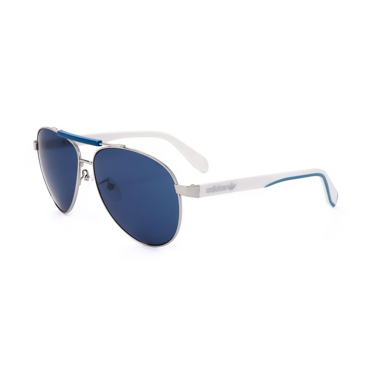 Adidas occhiali da sole uomo OR0063 silver-coloured blue