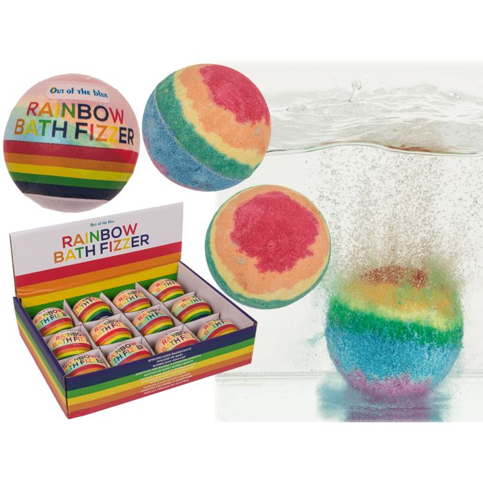 OOTB sprudelnde Badekugeln-Set Regenbogen