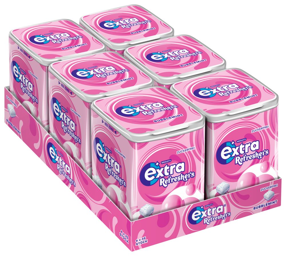 Extra Refreshers Bubblemint Kaugummi 6x35 St