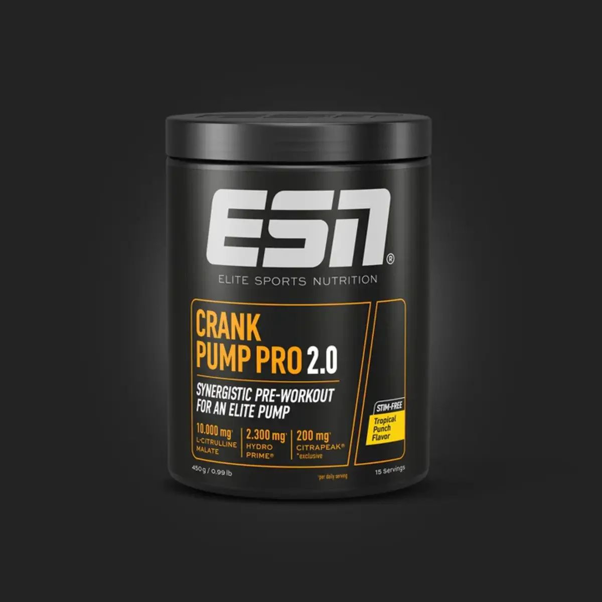 ESN Crank Pump Pro 2 0 Peach Iced Tea 450 g