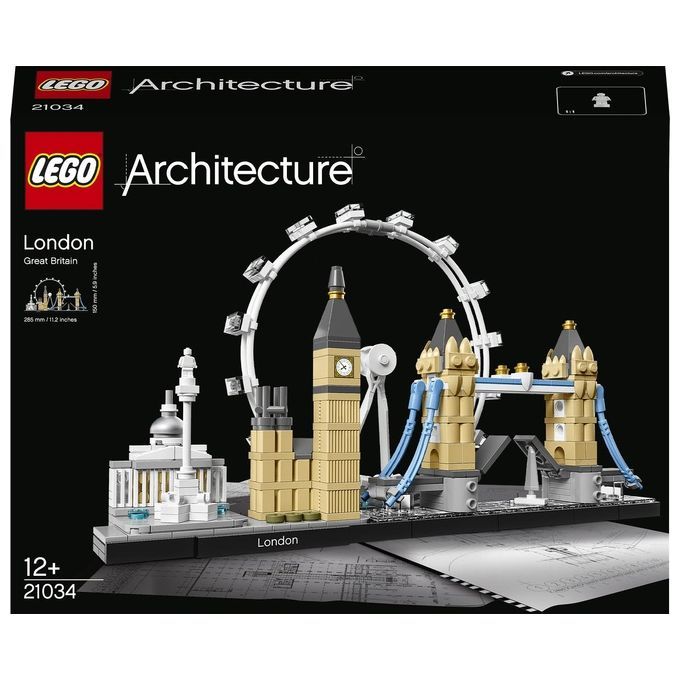 LEGO Architecture 21034 Londra, con London Eye, Big Ben e Tower Bridge