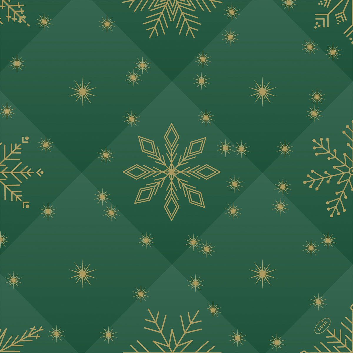 Bio-Dunisoft-Servietten 40x40cm Rhombus green 2160 St Tücher