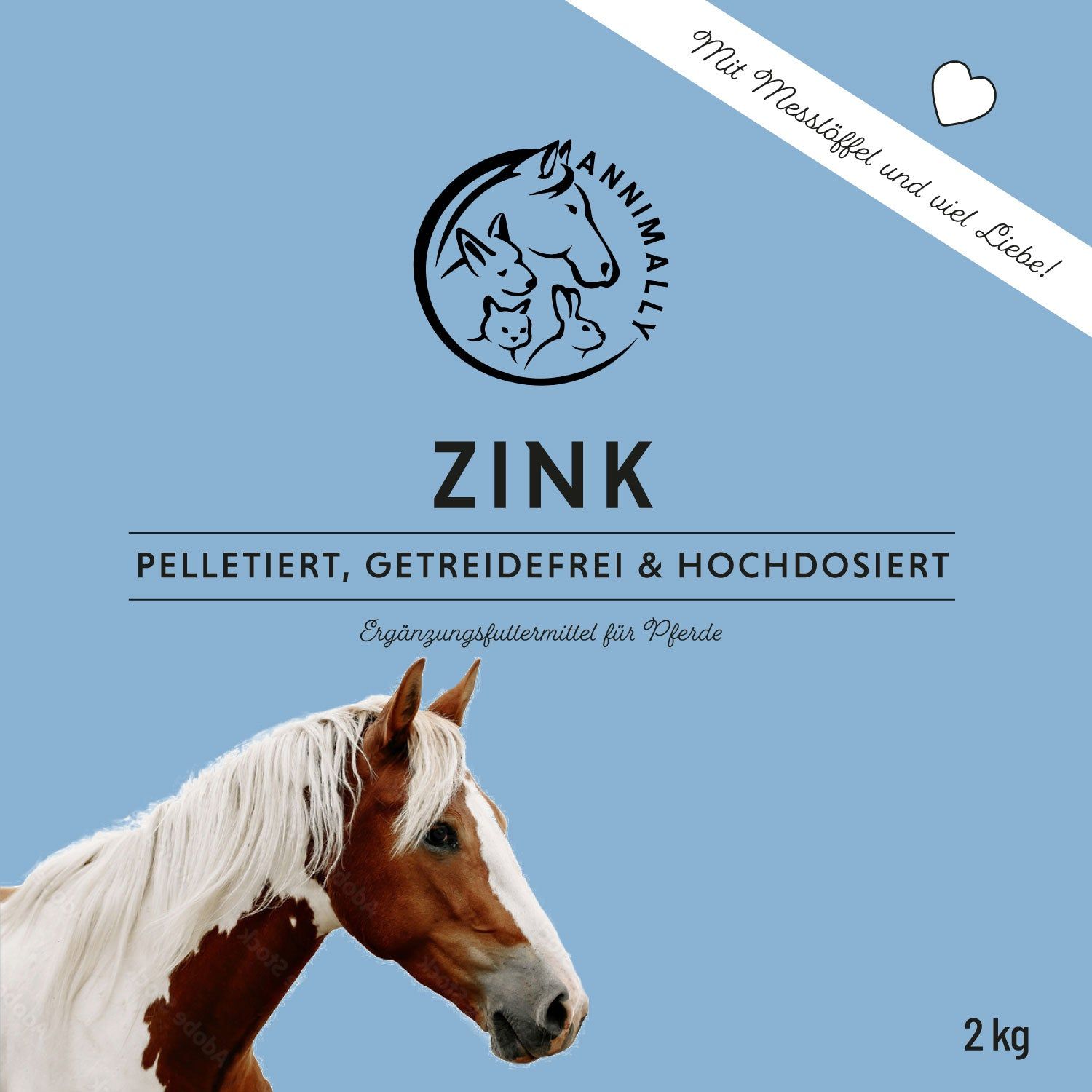 Annimally Zink Pellets - Nachfüllpackung 2 kg