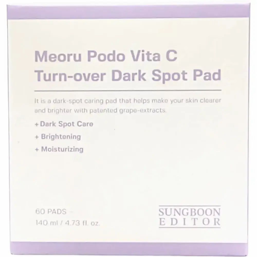 SUNGBOON EDITOR Meoru Podo VitaC Turn-over Dark Spot Pads