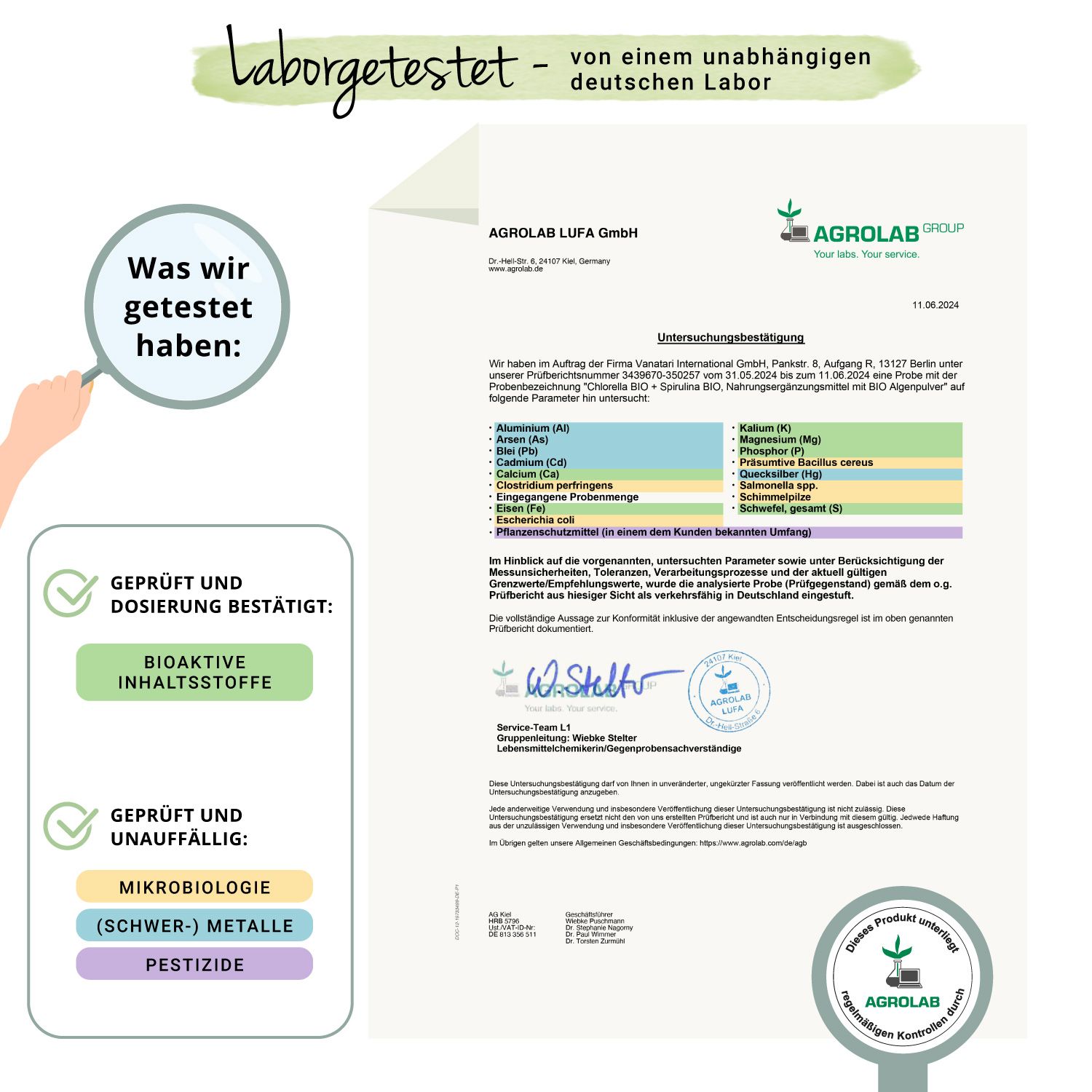 VEGAVERO Chlorella BIO + Spirulina BIO