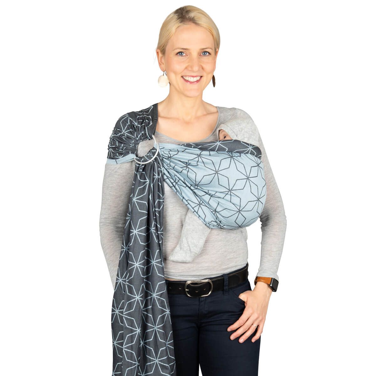Hoppediz Babytragetuch Ring-Sling
