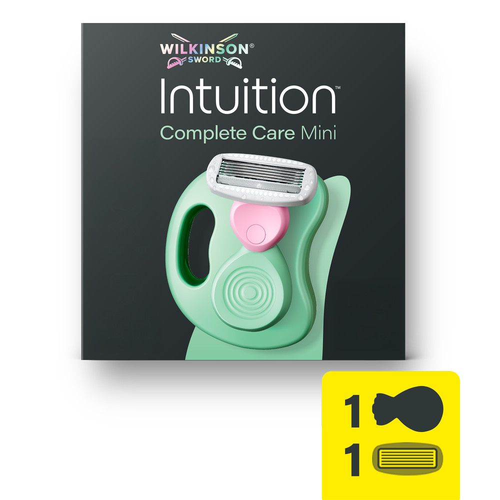 Wilkinson Sword Intuition Complete Care Mini Rasierer mit Reiseetui.