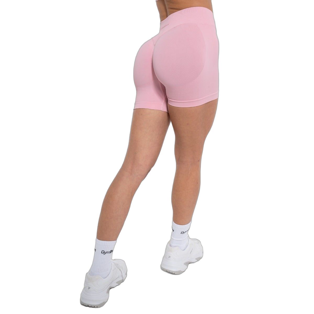 Shorts Damen Luma Slim mit hohem Bund in Baby Pink 1 St