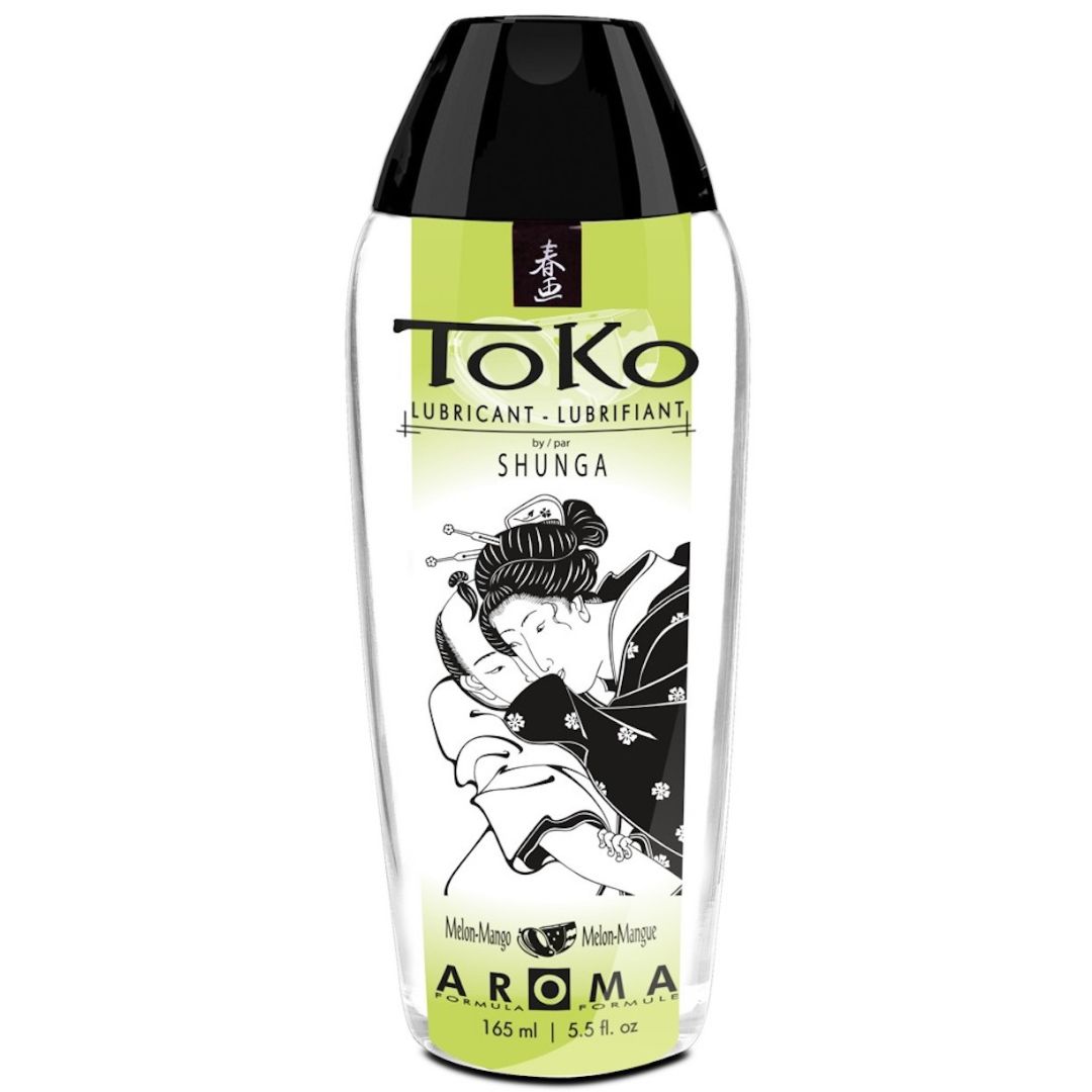 Gleitgel „Toko Aroma“ auf Wasserbasis mit Aroma | Ohne Zucker und Gluten | Shunga