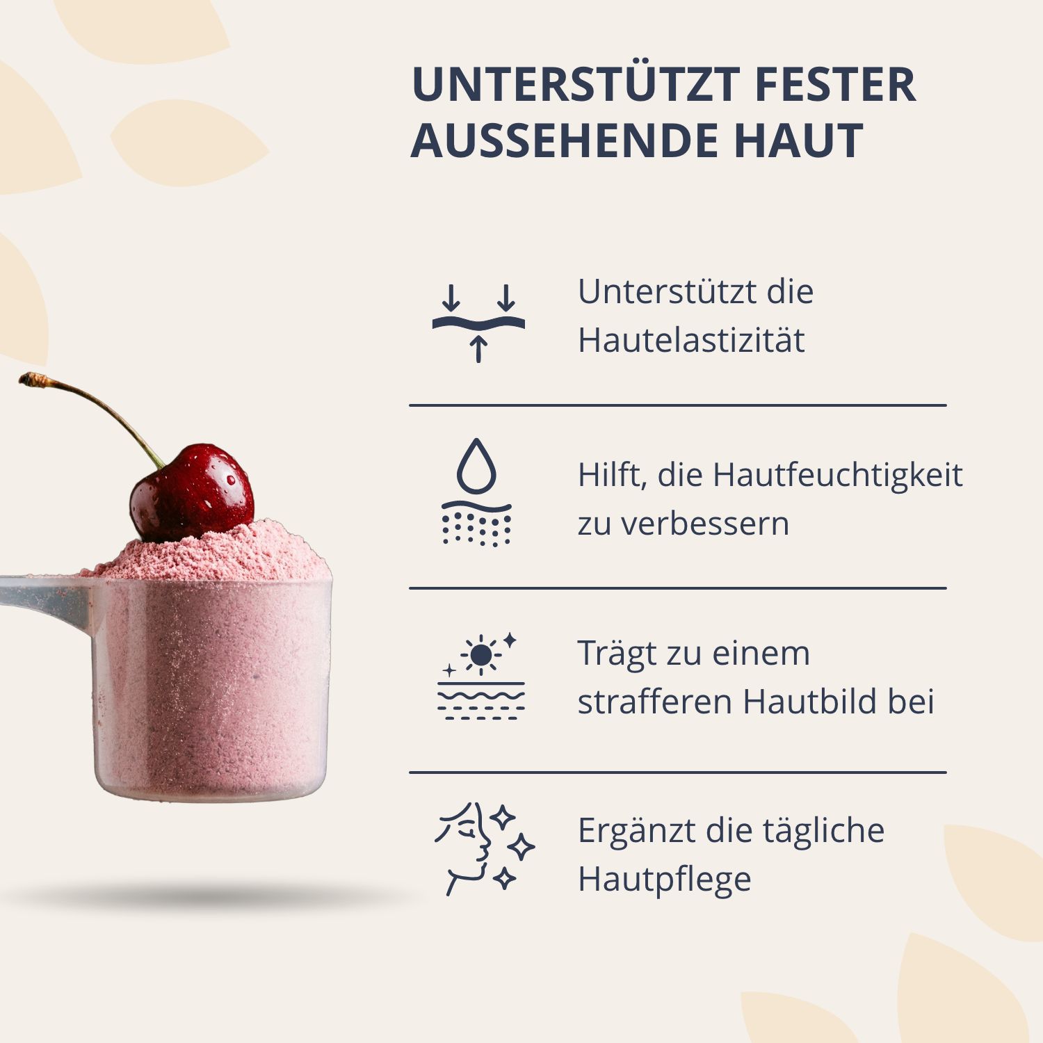 Golden Tree Collagen Derma Lift unterstützt fester aussehende Haut. Verbessert Elastizität.