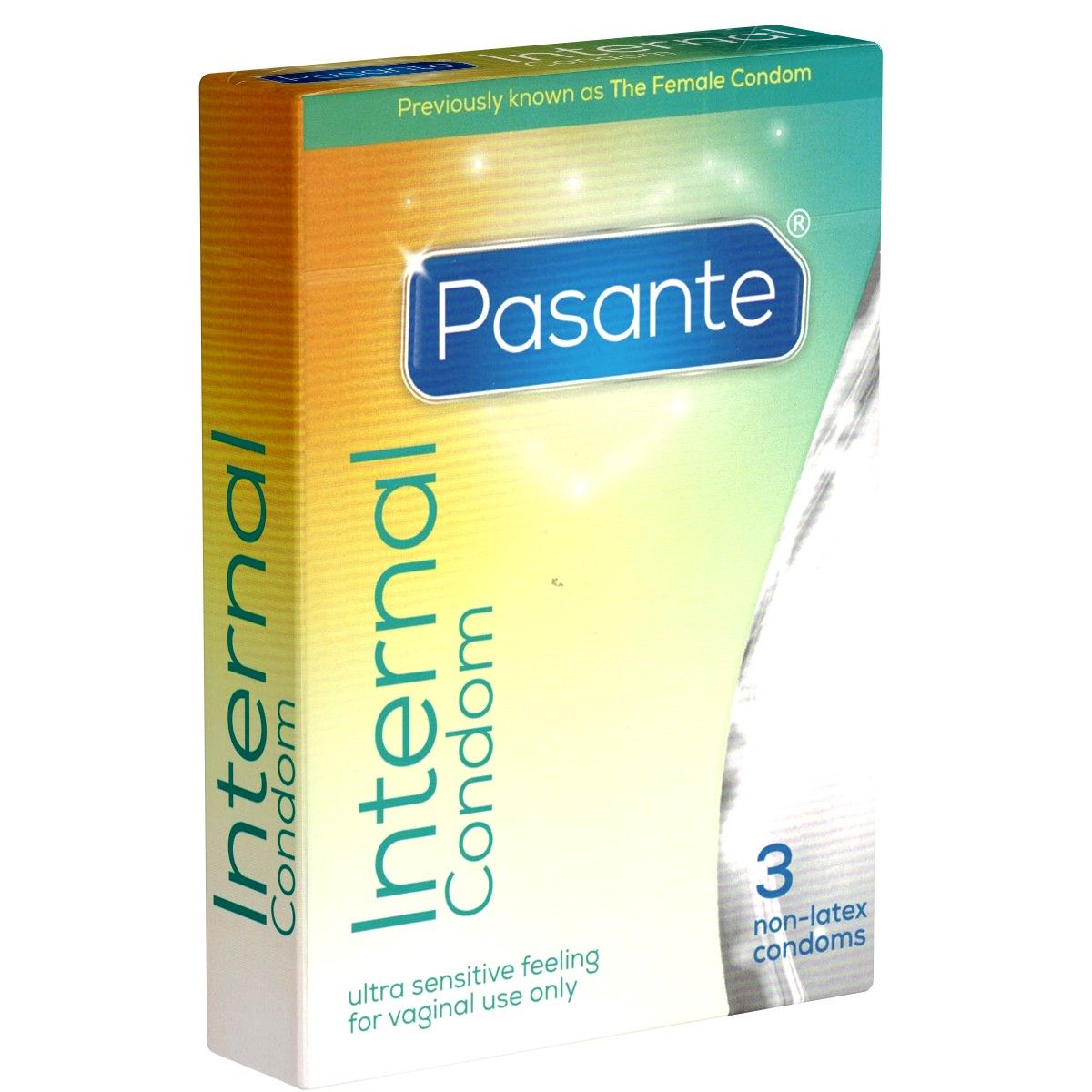 Pasante *Internal Condom* Femidom, latexfreie Frauenkondome für hormonfreie Verhütung