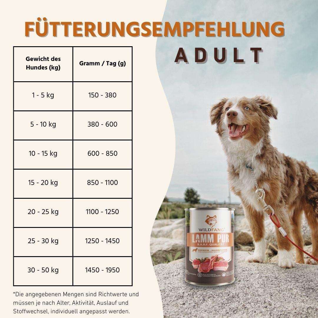 Nassfutter Mix 6 x 800g - BARF Qualität