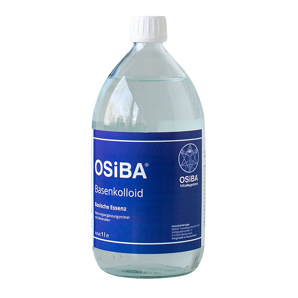 Osiba Isotonisches Basenkolloid: 3 Wochen basische Mineralien