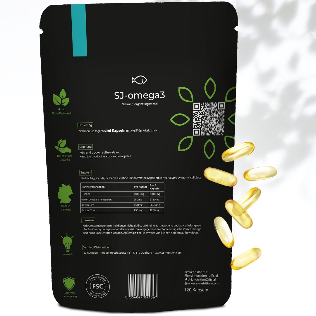 SJ-nutrition® SJ-omega 3 Triglyceride