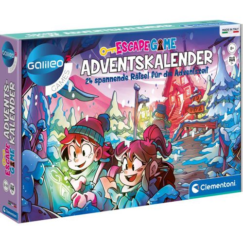 Clementoni Escape Game - Adventskalender 2024
