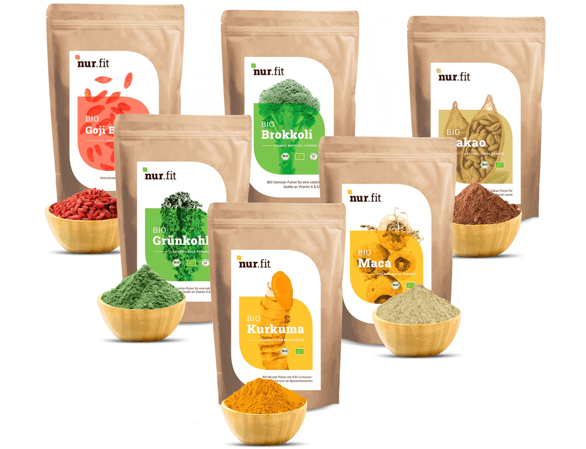 nur.fit BIO Sirt-Food Set