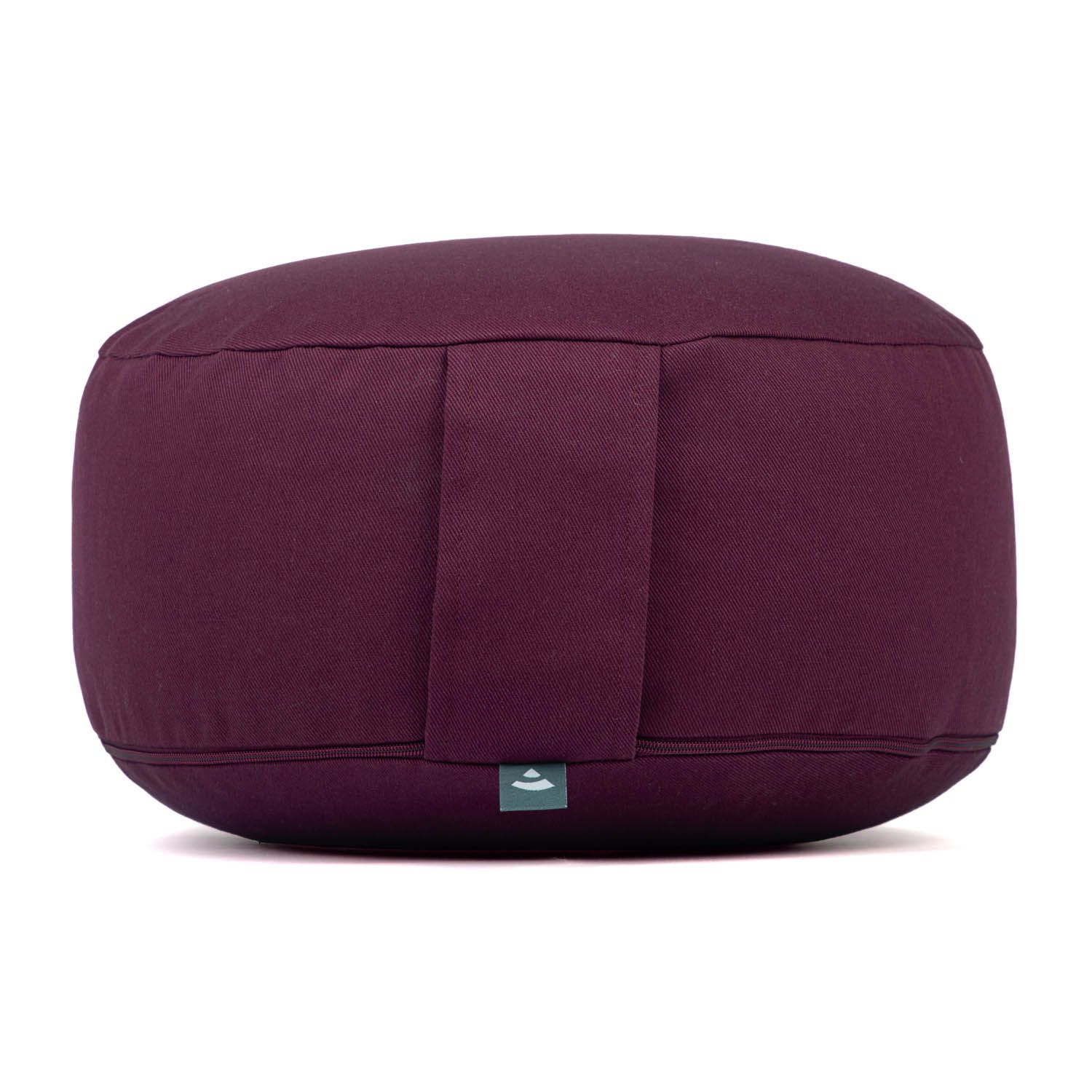 bodhi Meditationskissen RONDO ECO aubergine