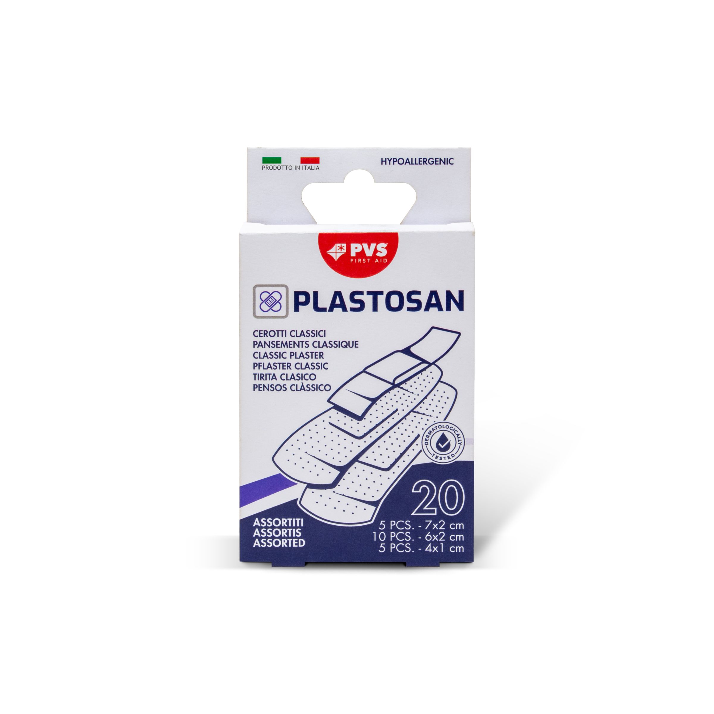 PVS Cerotto PLASTOSAN DRY SKIN astuccio da 40 cerotti trasparenti impe