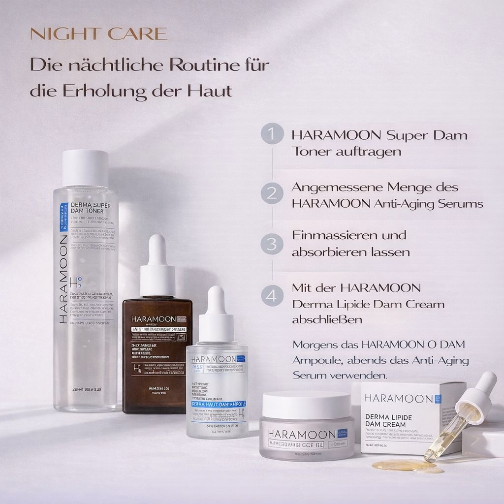 HARAMOON Anti-Photoaging Peptide Serum-Intensives Serum gegen licht- und hitzebedingte Hautalterung