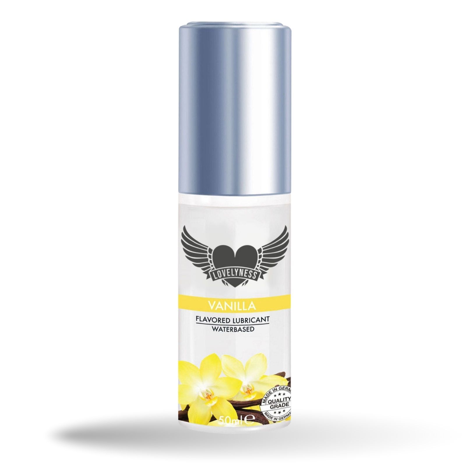 Lovelyness - Gleitgel un Massageöl 2in1 mit Geschmack Vanille 50 ml