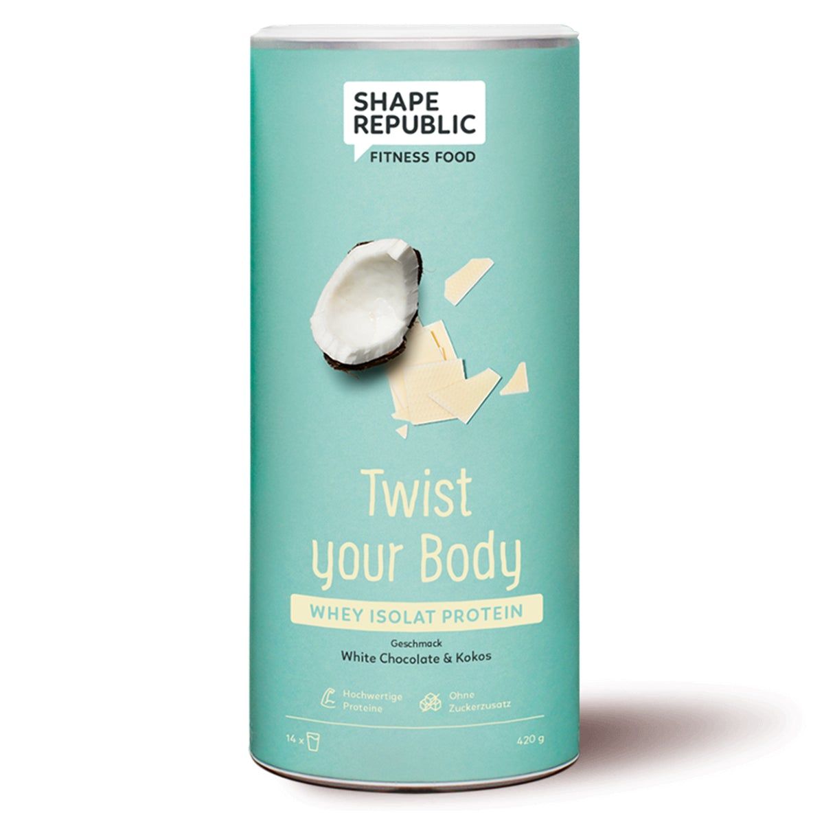 Shape Republic - Whey Protein - White Chocolate & Coco - Proteinshake