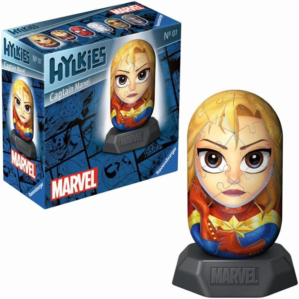 Marvel 3D Puzzle Captain Marvel Hylkies (54 Teile)
