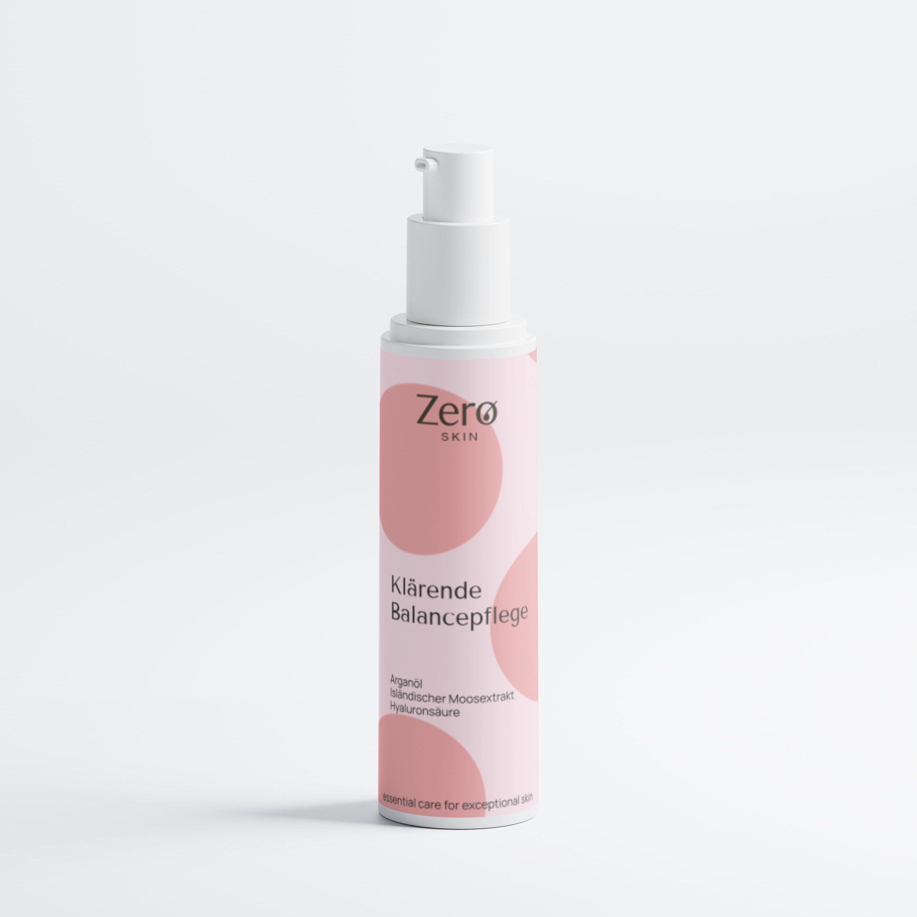 Zero Skin Klärende Balancepflege, ausgleichend mit Zink PCA & Mate Blatt-Extrakt