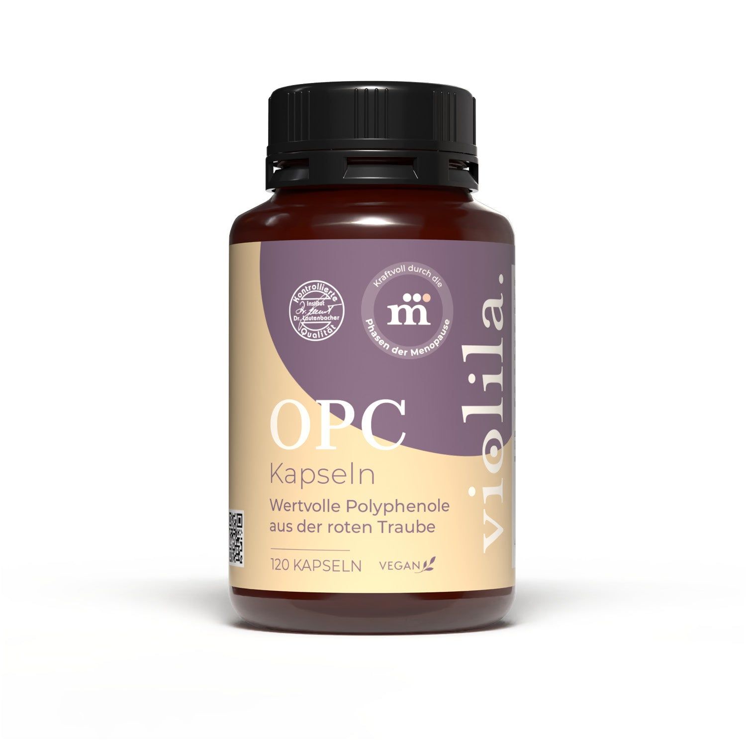violila OPC Kapseln - 350 mg aus hochwertigem Traubenkernextrakt vegan 120 St