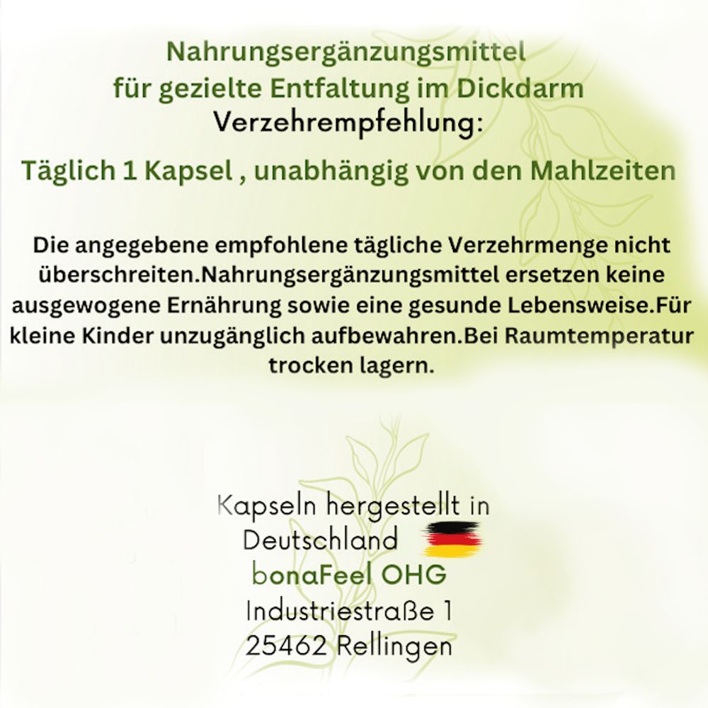 BONAVAL Phyto - Innovative Nahrungsergänzung gegen Reizdarm