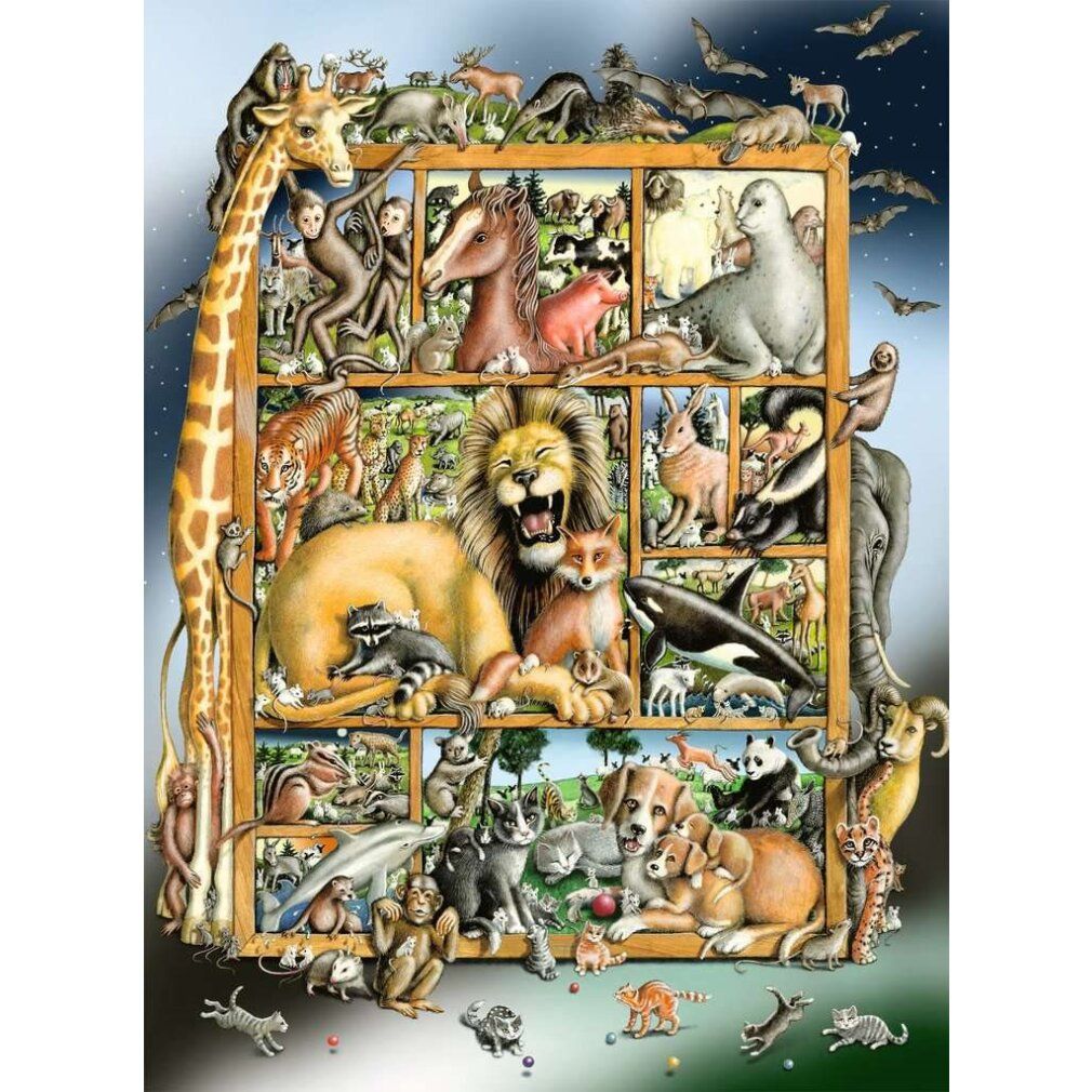 ravensburger Tier-Menagerie Puzzle xxl 100 Teile
