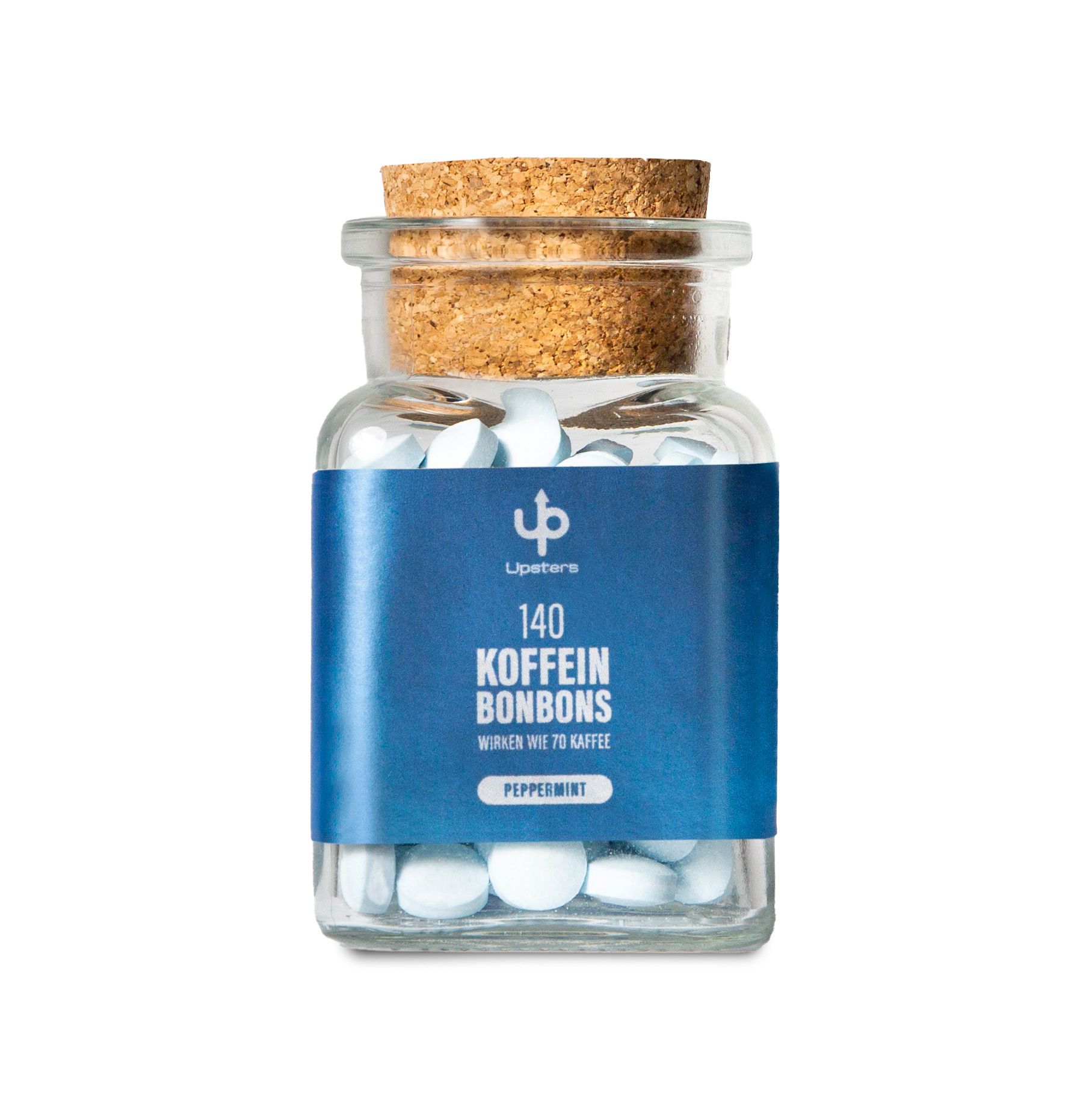 Upsters Koffeinbonbons Peppermint
