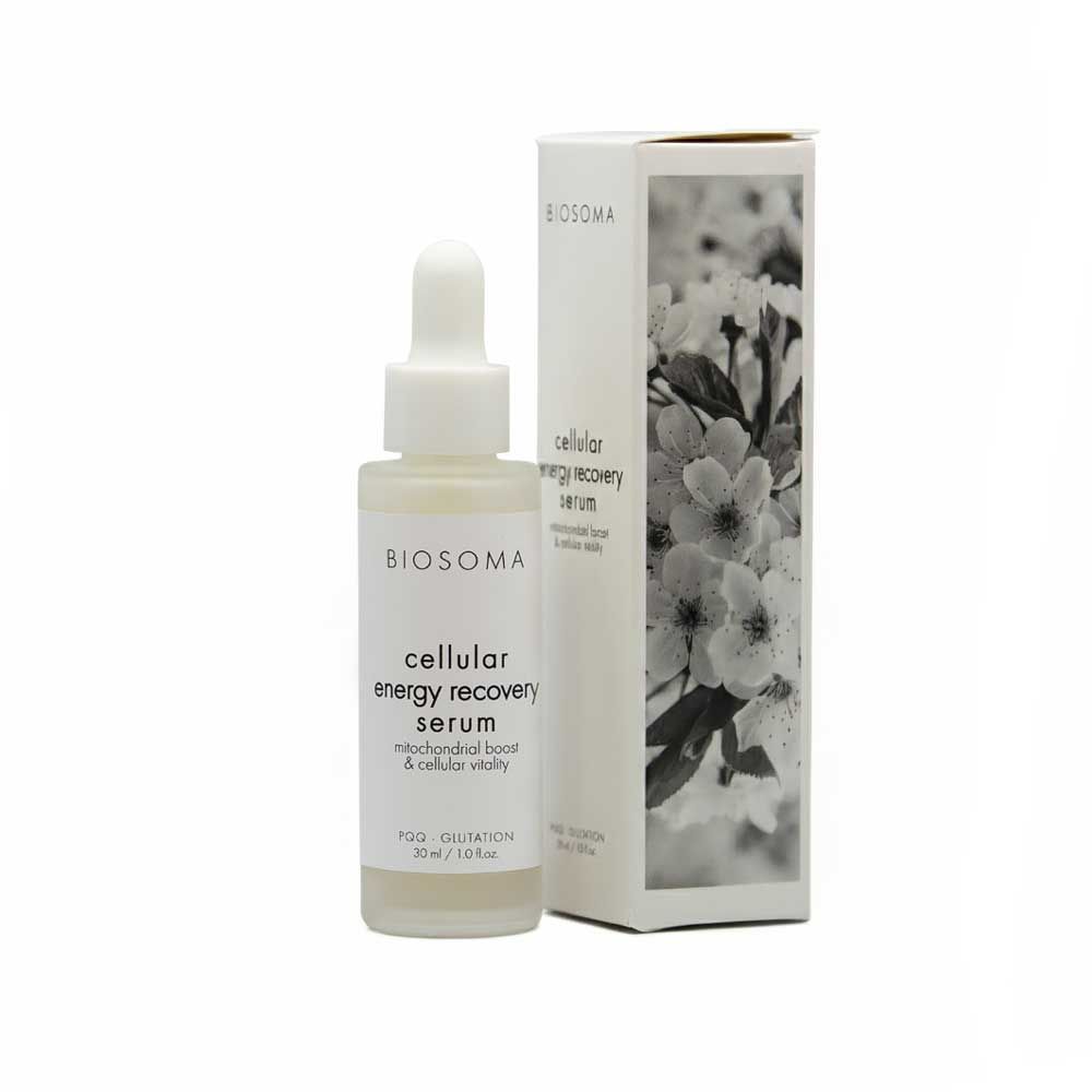 Biosoma Energieserum mit PQQ & Glutathion — Mitochondriale Hautregeneration Kollagenpflege 30 ml