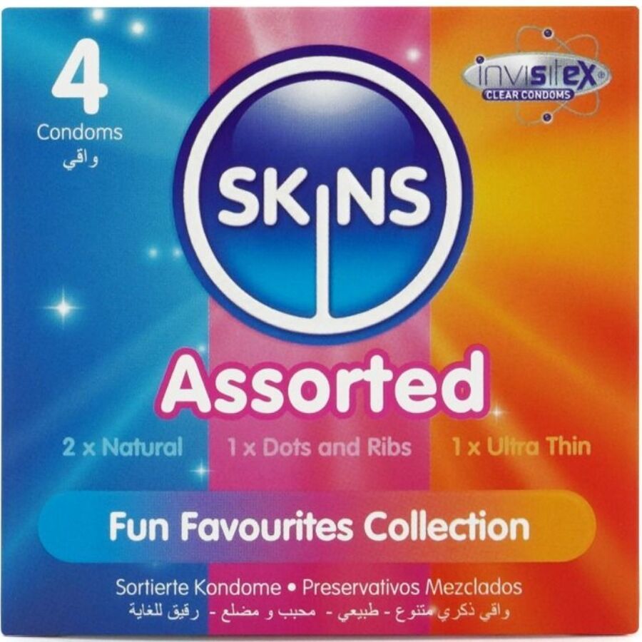 Skins *Assorted* 4 St Kondome