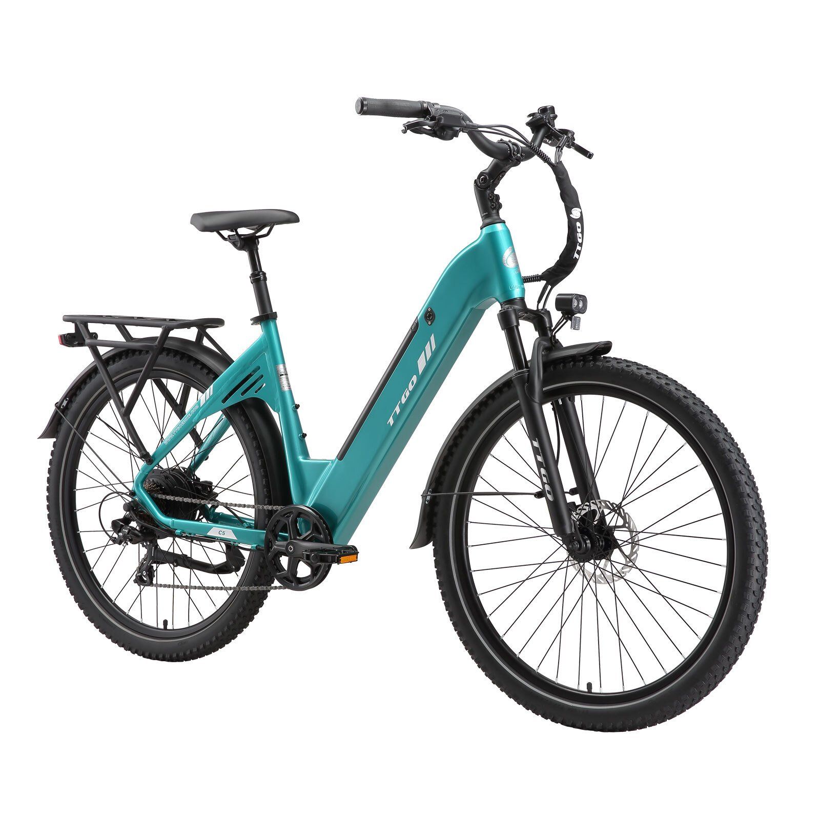 Ttgo C5 City-E-Bike, 648-Wh-Akku (herausnehmbar), 27,5'-CST-Reifen 1 St