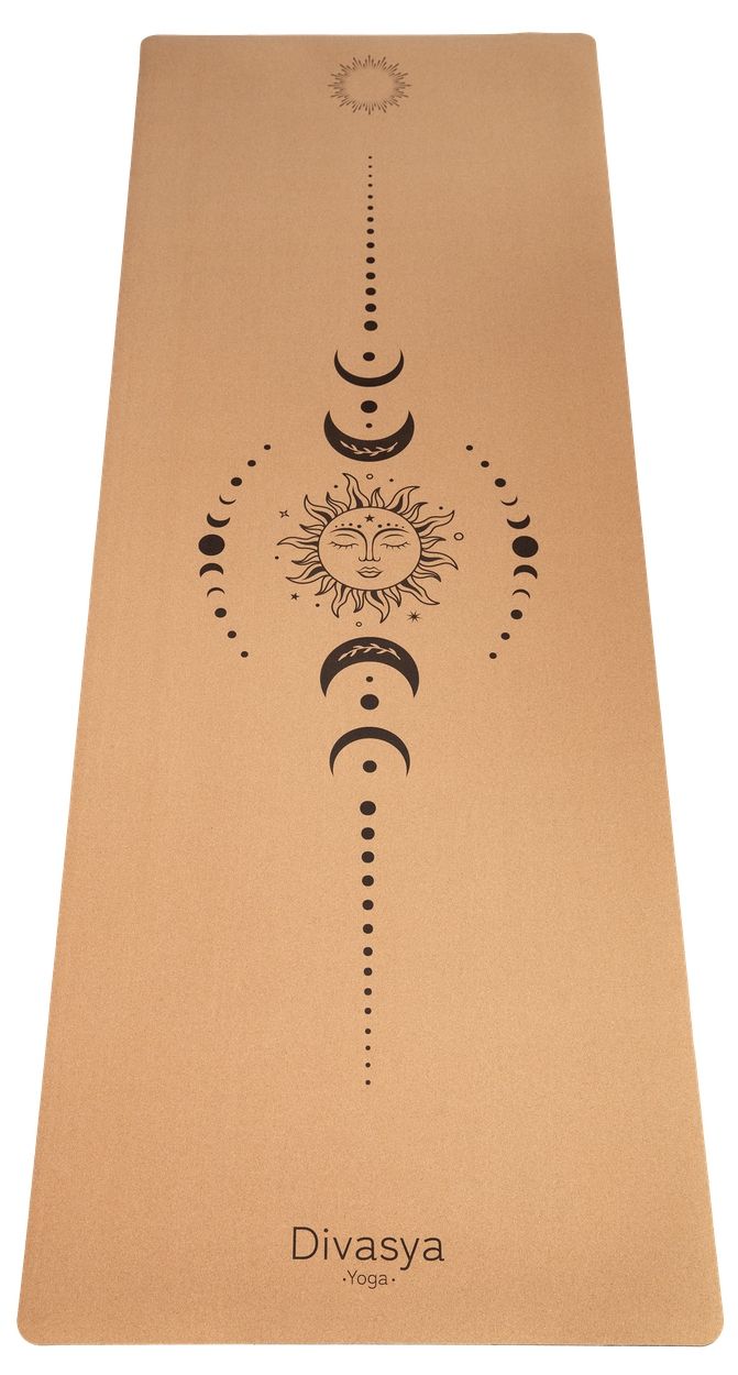 DIVASYA Kork Yogamatte Starter Set
