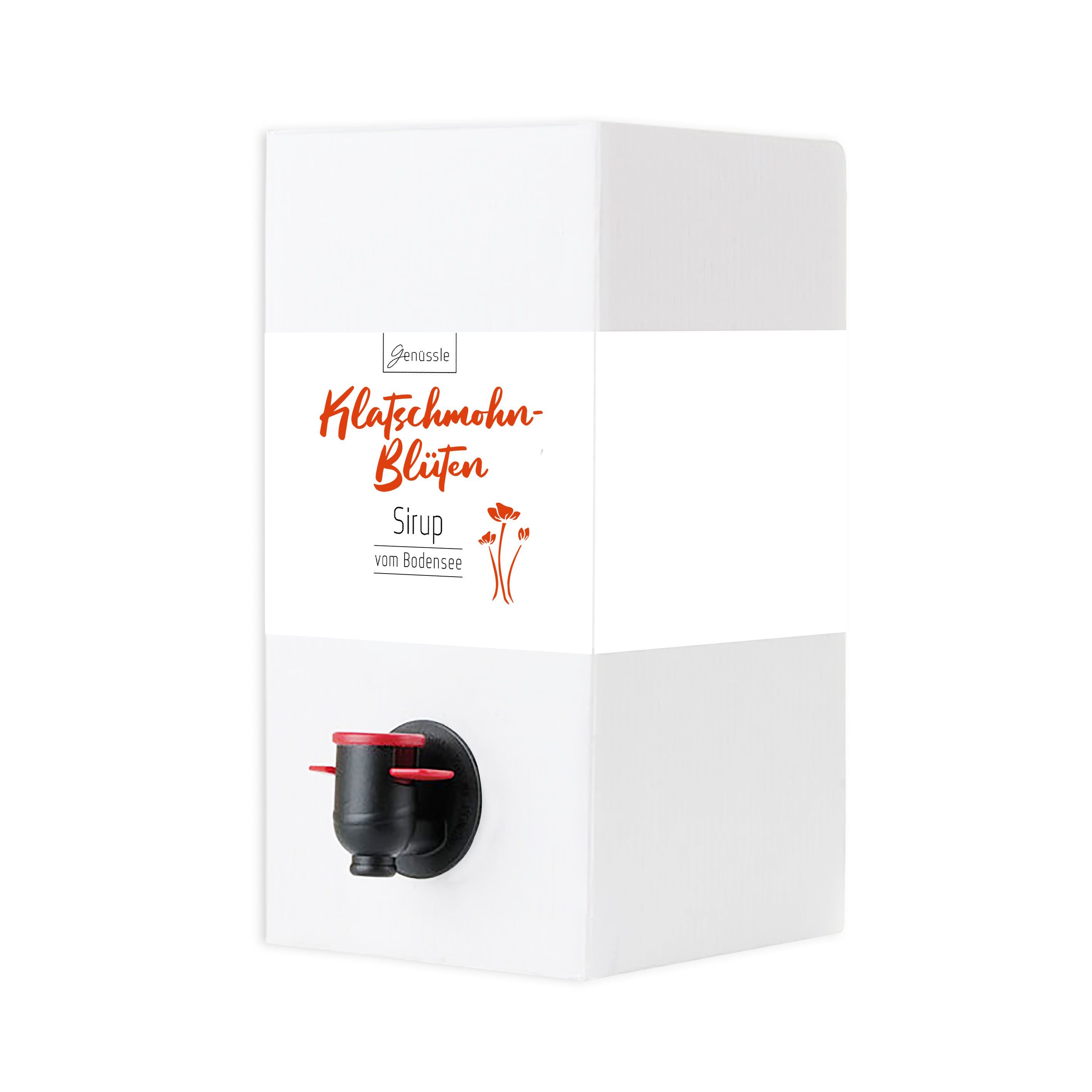 Genüssle Klatschmohnblüte-Sirup 3000 ml