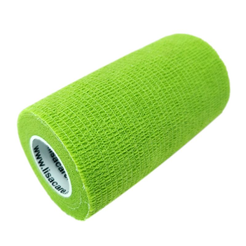 LisaCare kohäsive Bandage - Hellgrün - 10cm x 4,5m