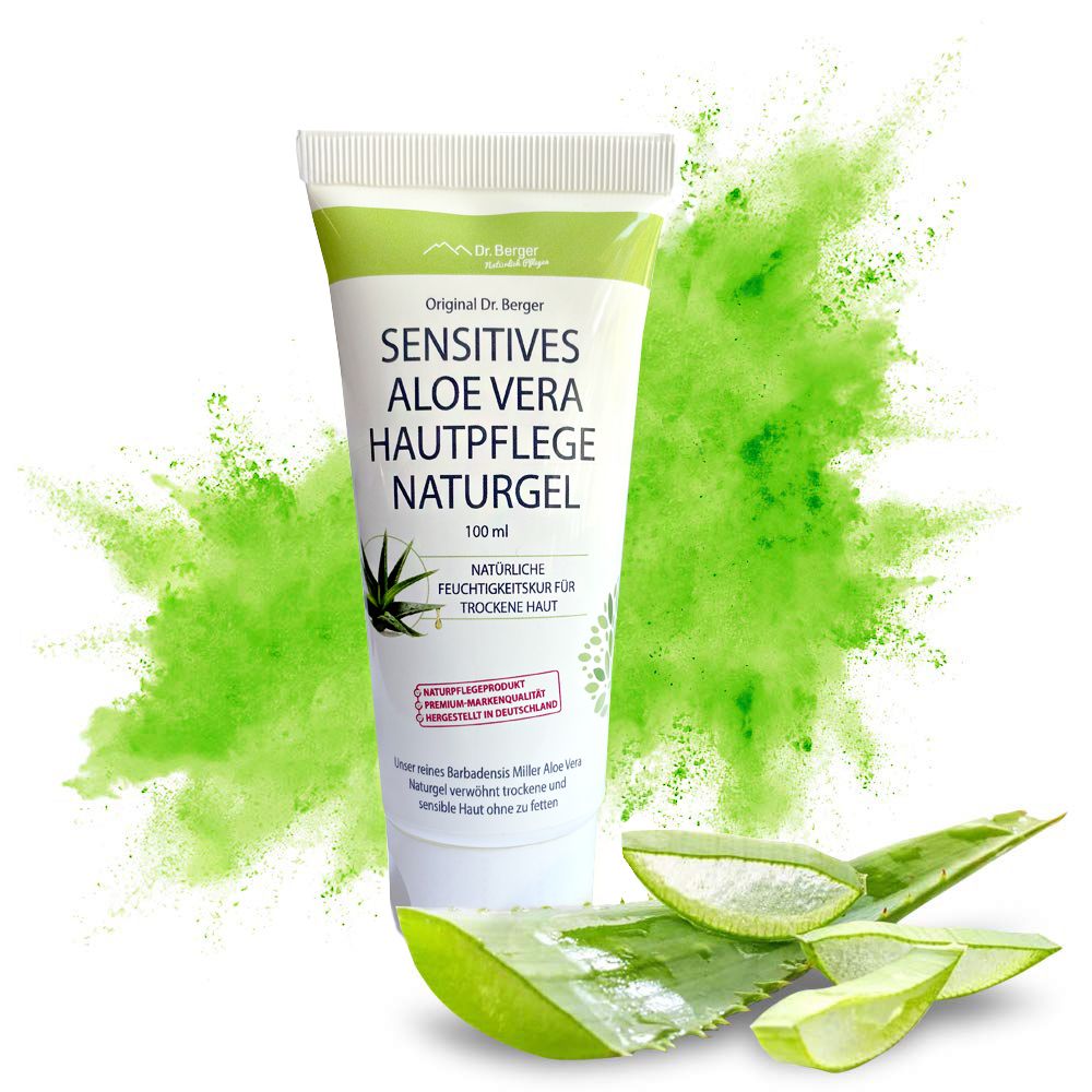 Original DR.Berger sensitives Aloe Vera Naturgel 200 ml Gel