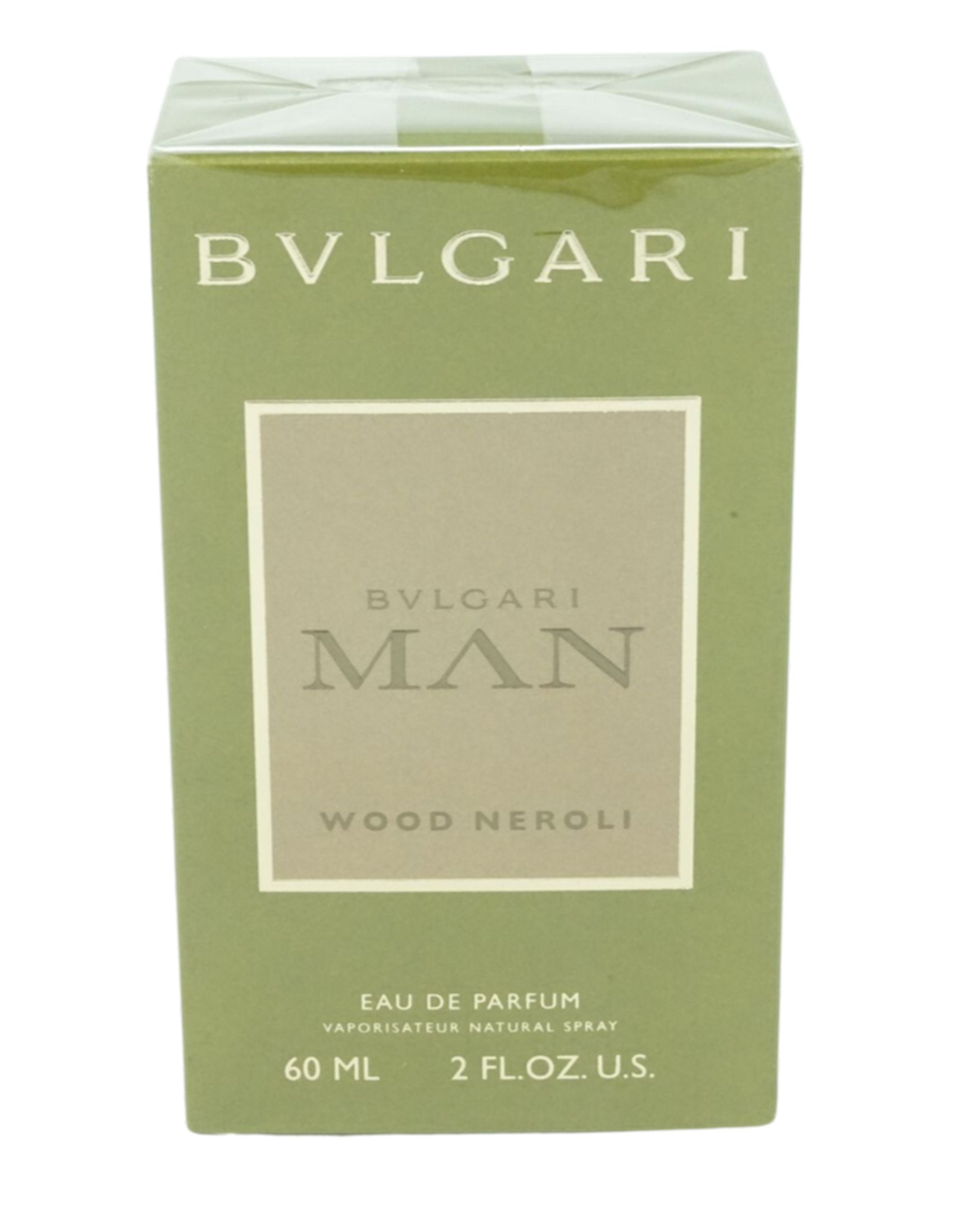 Bvlgari Man Wood Neroli Eau de Parfum 60 ml Verpackung.