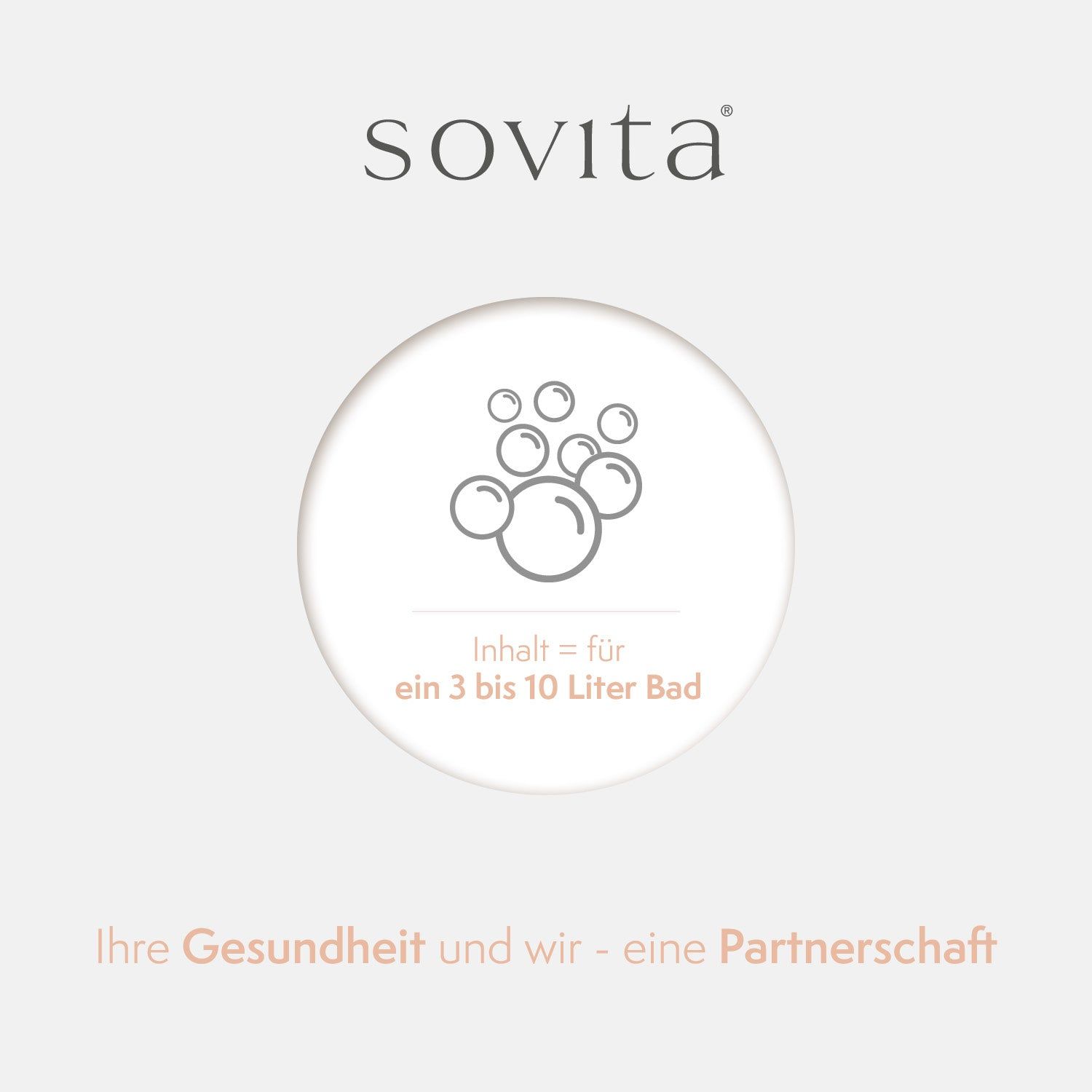 sovita Fußbadtab "Care & Repair Urea"