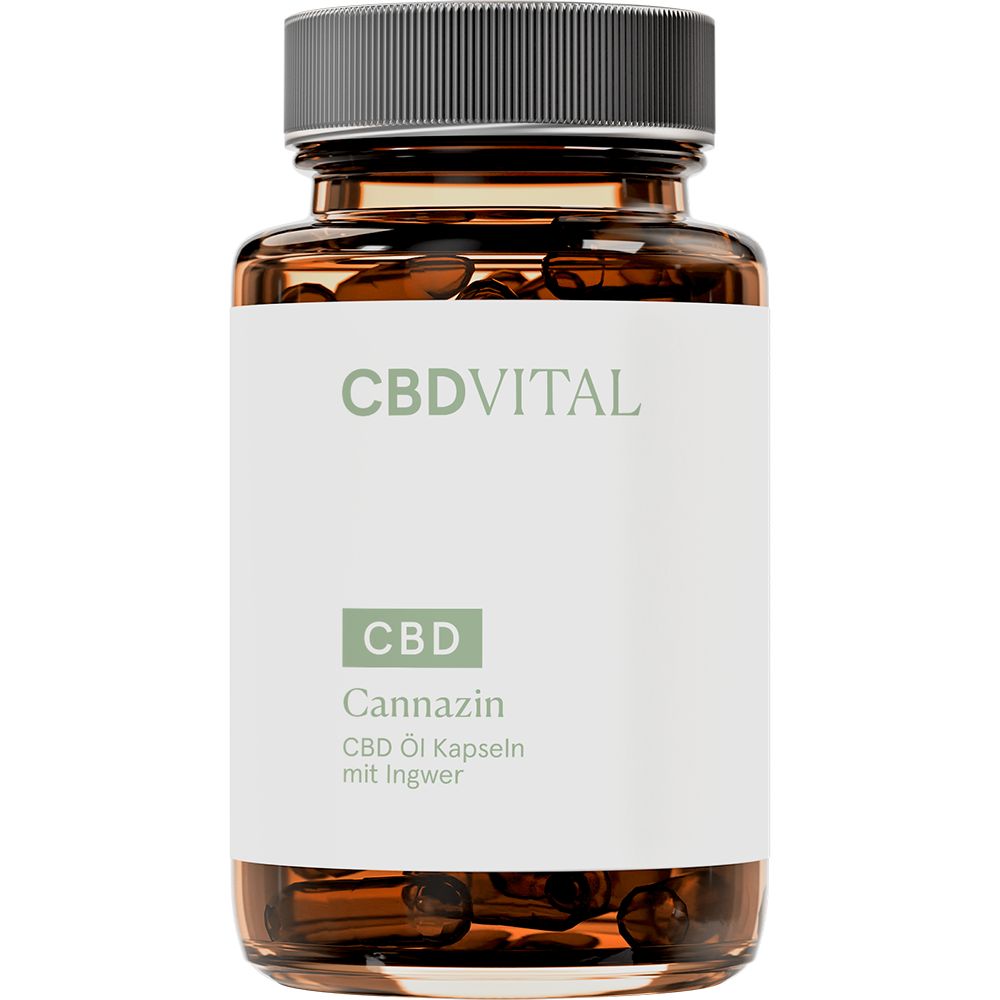 CBD Vital Cannazin Kapseln 60 St Weichkapseln