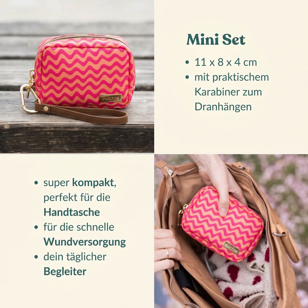ouchie Mini Erste-Hilfe-Set Farbe Wavey