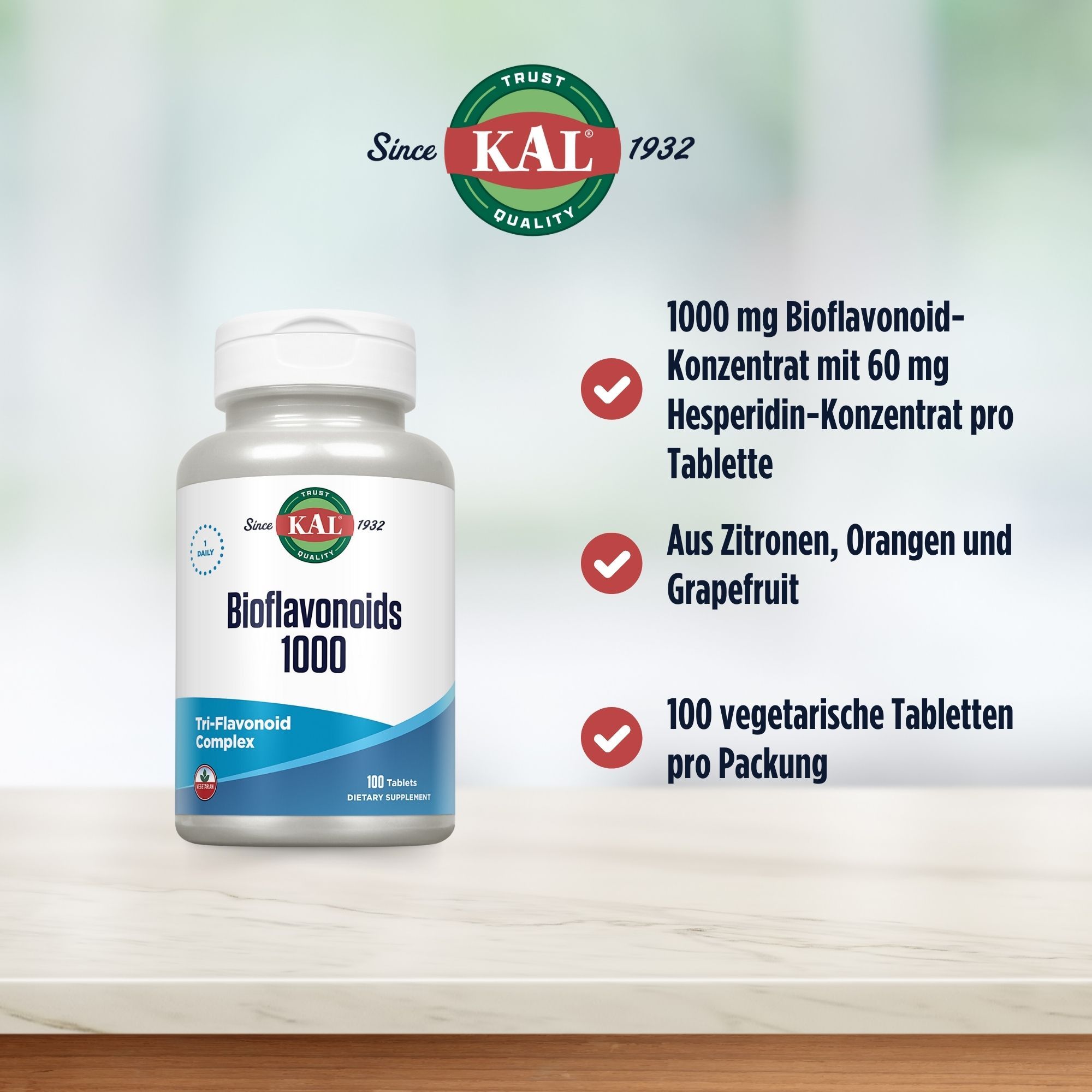 KAL Bioflavonoid Complex 1000 mg