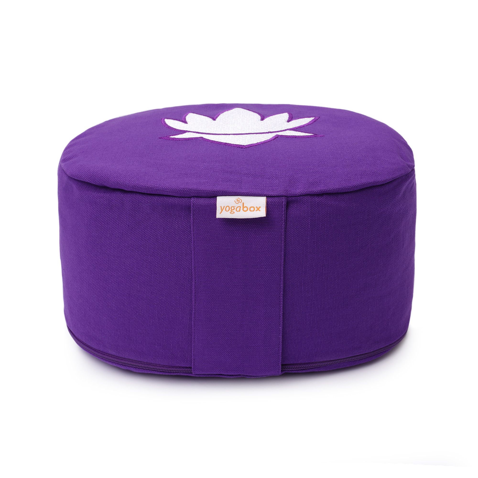 yogabox Yogakissen oval Lotus Stick Basic - lila 28 x 23 13,0 cm 1 St