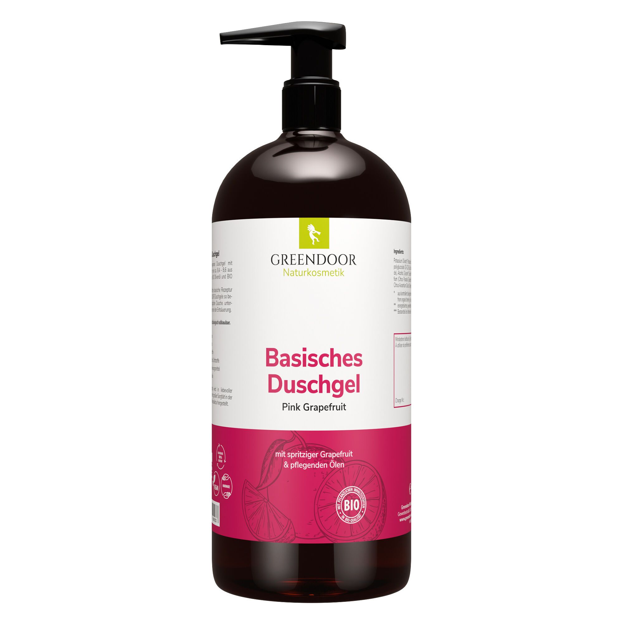 GREENDOOR Basisches Duschgel XL Pink Grapefruit