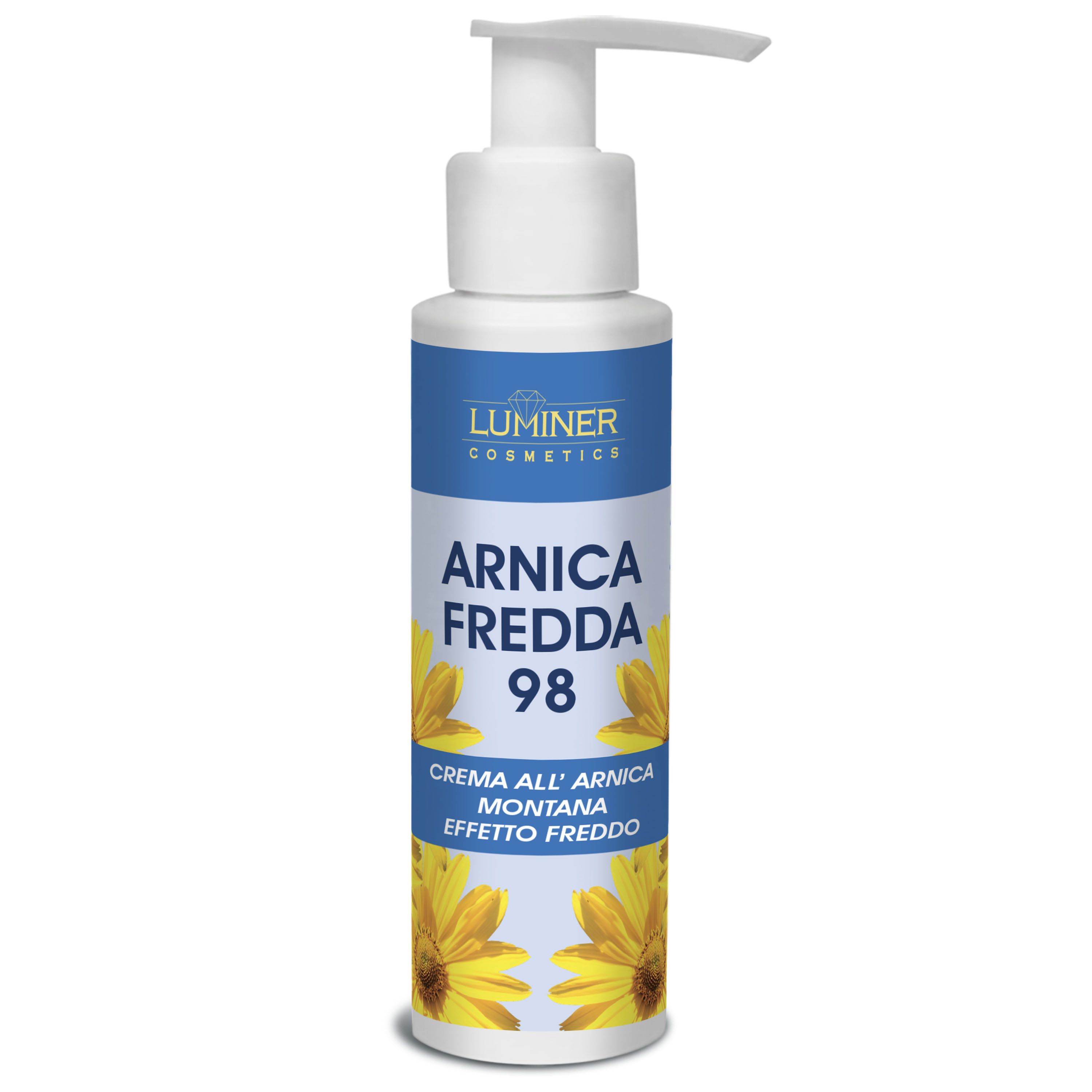 LUMINER - Arnica per Cavalli Uso Umano 100ml Effetto Freddo, per Massaggi ad Articolazioni e Muscoli