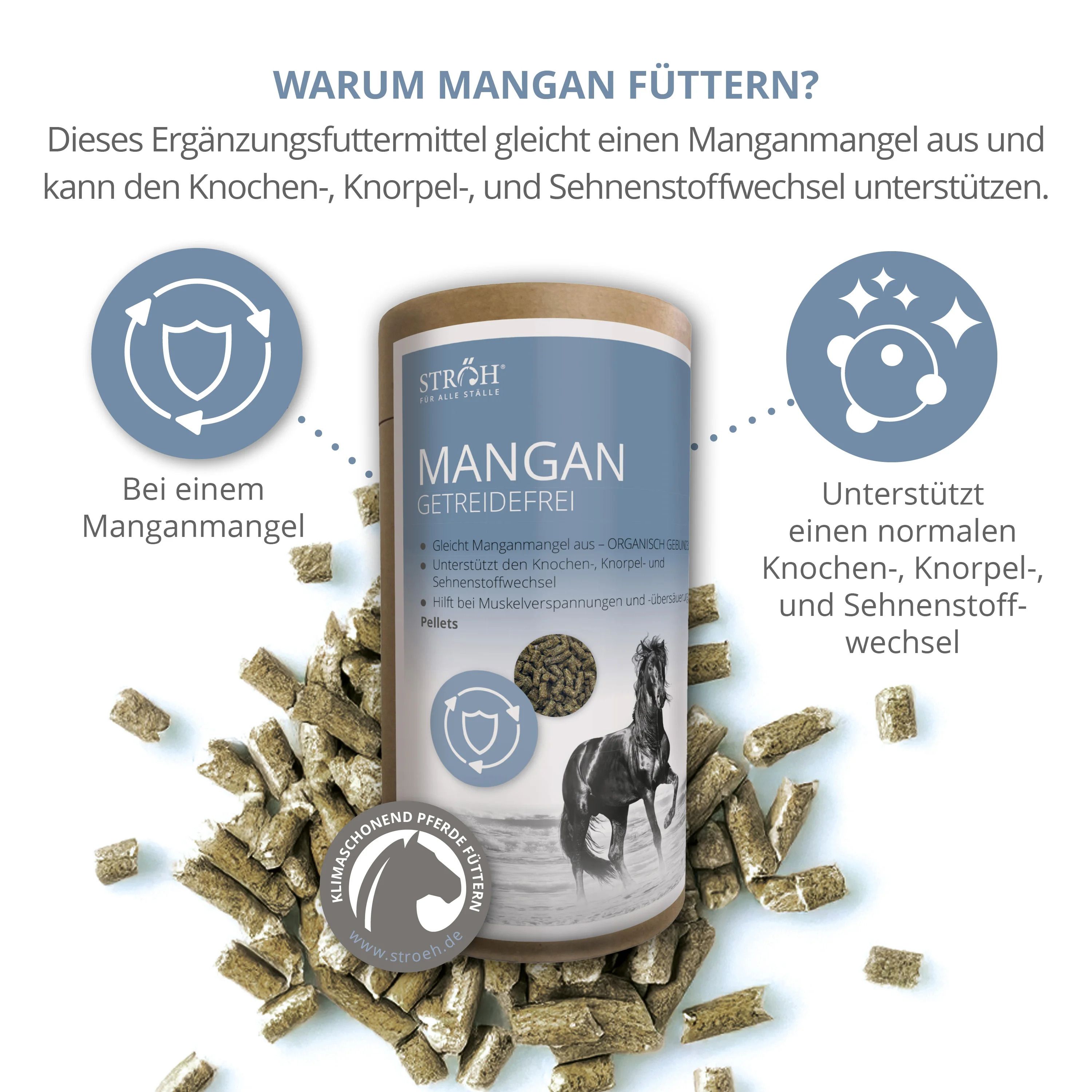 STRÖH Mangan  Feedbox Dose